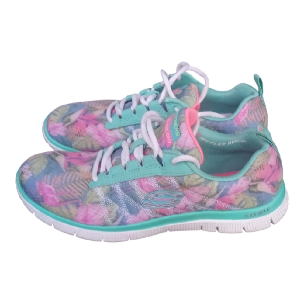 SKECHERS 12061 Flex Appeal Lightweight Flex Sole Running Shoe